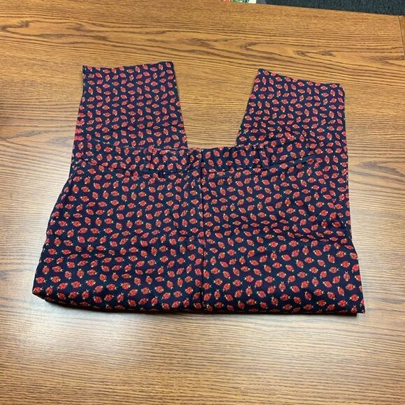 Talbots Heritage Fit Lady Bug Crop Pants 8P - Picture 4 of 4
